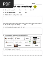 Download Beginning of the Year Reading Interest Survey by Rebecca Morris SN59166196 doc pdf