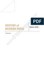 Nitin Sawan Notes - Modern Indian History