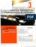 3 Equipos y Transductores Electroacústico. El Micrófono