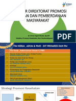 Paparan Promkes - INDIKATOR DAN KEBIJAKAN PROMKES-KESMAS 2022-IAN