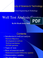 Well Test Lecture 1