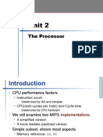 CPU Performance Factors and MIPS Implementations