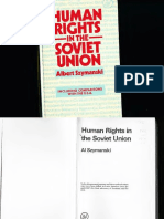 Human Rights in The Soviet Union by Albert Szymanski