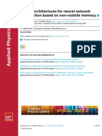 Analog Architectures For Neural Network Acceleration Based On Non-Volatile Memory