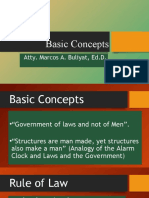 Basic Concepts of Law
