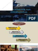 Bisnis Internasional Dan Domestik Globalisasi