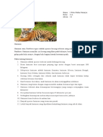 Tugas Bahasa Indonesia tentang Harimau