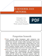 PROSES SENSORIK DAN MOTORIK