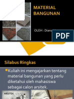 Materi Pengantar Material Bangunan