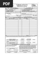 Overview of BIR Form 2304 and Related Forms | PDF | Taxation | Taxes