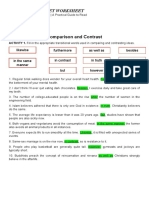 UGE1 Comparison and Contrast