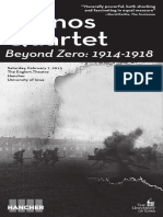 Beyond Zero: 1914-1918: Kronos Quartet