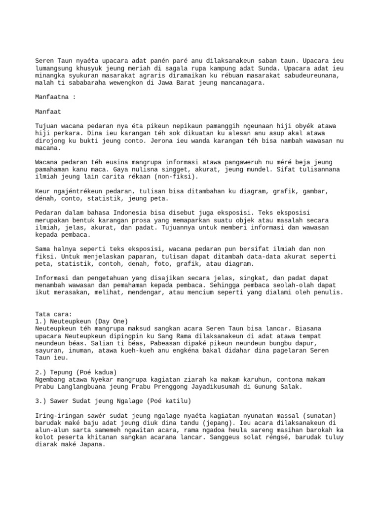 Teks | PDF