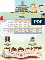 F2F Grade 1 Class Program