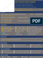 Prince French's CV Standard