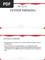 System Thinking