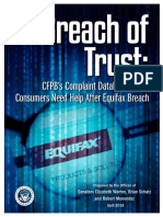 Breach of Trust Equifax Report
