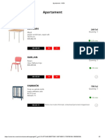 Apartament - IKEA