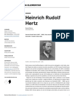 Heinrich Rudolf Hertz: Revista de Ciência Elementar