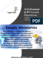 Foro 1 Escuela Monetarista