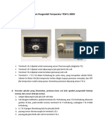 Analisis Pengendali Temperatur TEW IL