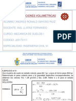 Ejercicios de Relaciones Volumetricas