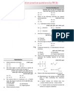 Hybridization Practice Questions by RK Sir