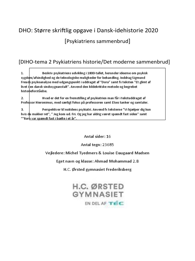 DIHO 2020 Færdig Udgave | PDF