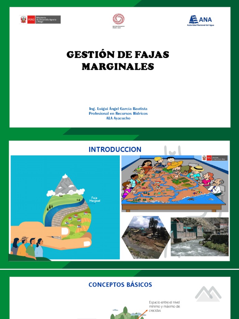 Uso y Gestion de Fajas Marginales | PDF | Agua