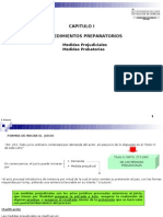 Capitulo I. Procedimientos Preparatorios