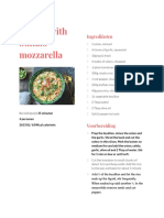 Recept Risotto With Buffalo Mozzarella