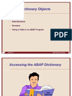 02_ABAP Dictionary Objects