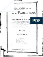 Genealogia Paulistana-Volume 1
