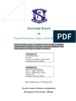 Financial Performance Analysis of Exim Bank Ltd.