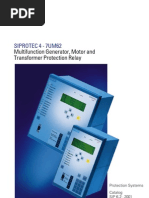 Siemens 7UM62_Manual_A8_V047002_en - Generator Relay | Parameter