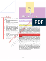 Solid State NCERT Highlights