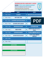 FIXTURE 2022 ADEHCCOP FECHA 2 FUTBOL