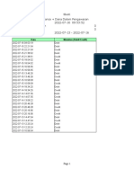 Deposit Kembang 16 Juli 2022