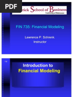 FIN 735 Introduction