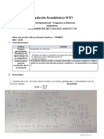 Producto Fundamentos de Calculo