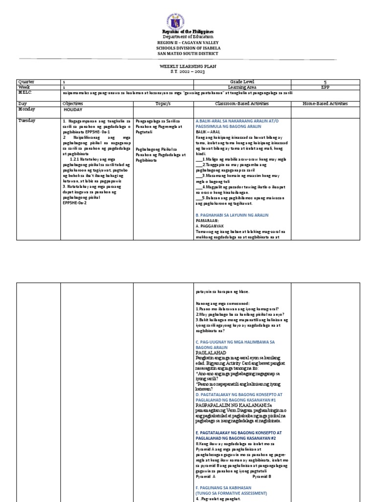 WLP Epp 5 | PDF