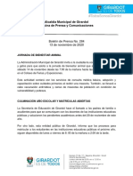 TCR04 - BOLETIN DE PRENSA No. 13 DE NOV DE 2020