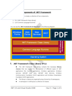 Ponents of .NET Framework