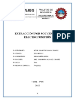 Extracción por solventes y electroposición