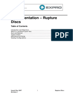 Section 31 - Rupture Discs