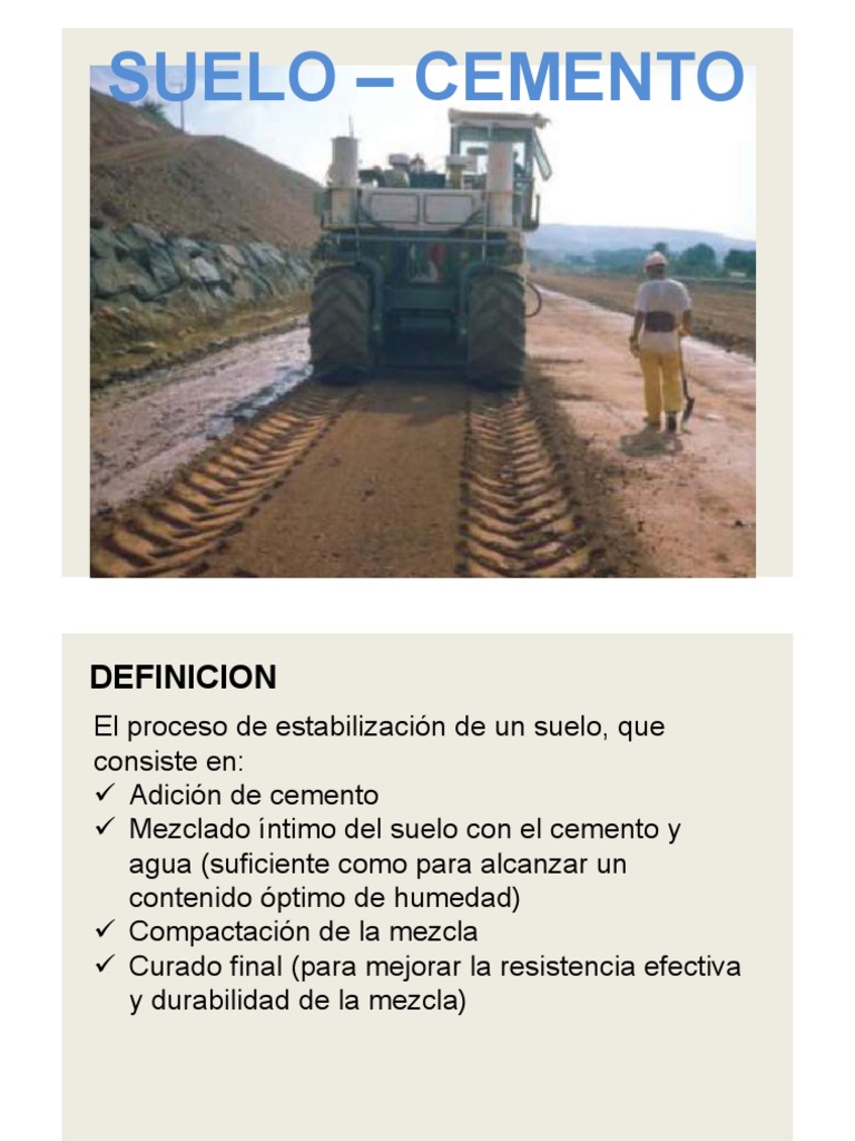 Suelo Cemento | PDF | Cemento | Naturaleza