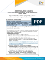 Guía de Actividades y Rúbrica de Evaluación - Unidad 2 - Fase 2 - Análisis Contextual y de Riesgos en Los Bienes Artísticos