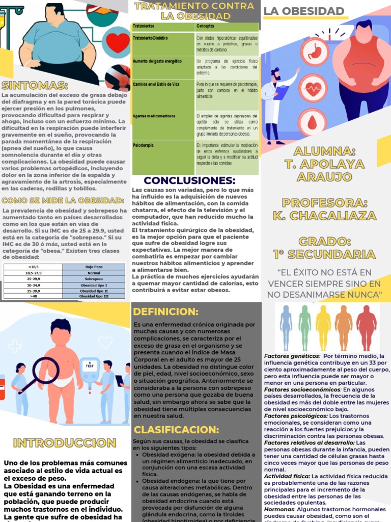 Causas y Tratamientos de la Obesidad | PDF | Obesidad | Enfermedades y ...