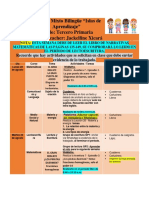 TERCERO PRIMARIA Semana 3, Cuarta Unidad 22