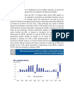 PBI de Perú creció 3,2% en el cuarto trimestre del 2021